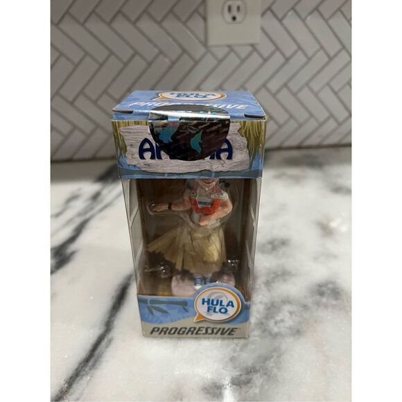PROGRESSIVE Hula FLO Hawaiian Wobbler 5" Promotional Insurance NEW - Picture 1 of 6
